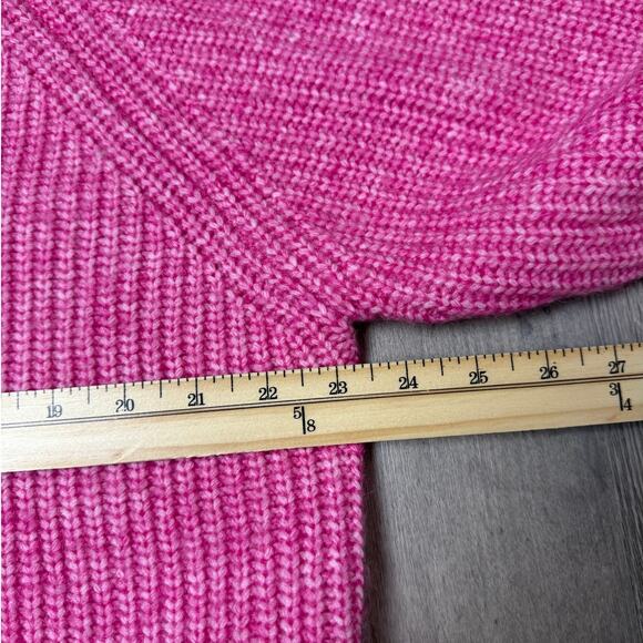 Fashion Nova NWT Clover Pink Chunky Knit Turtleneck Sweater Women’s 1X - Picture 10 of 12